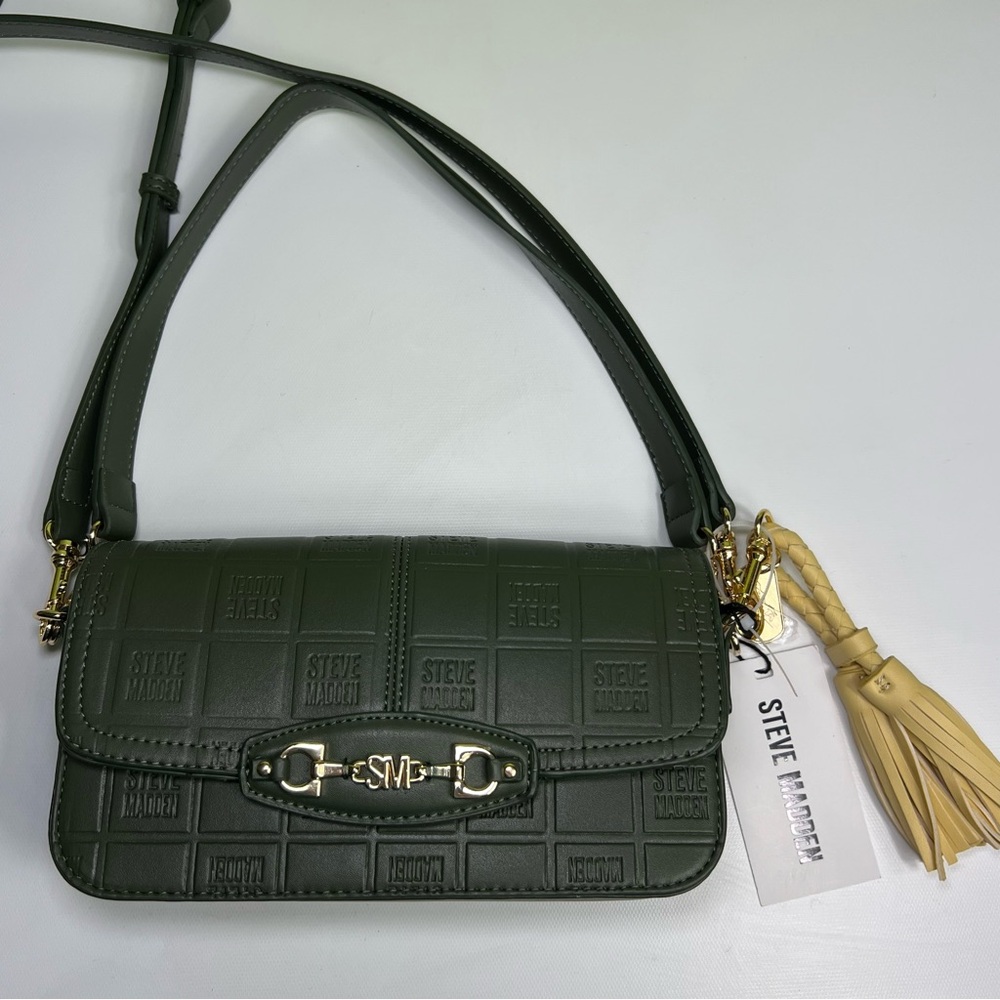 Steve Madden Olive green purse NWT